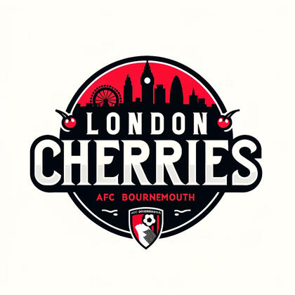 London Cherries Logo (official AFC Bournemouth supporters club)